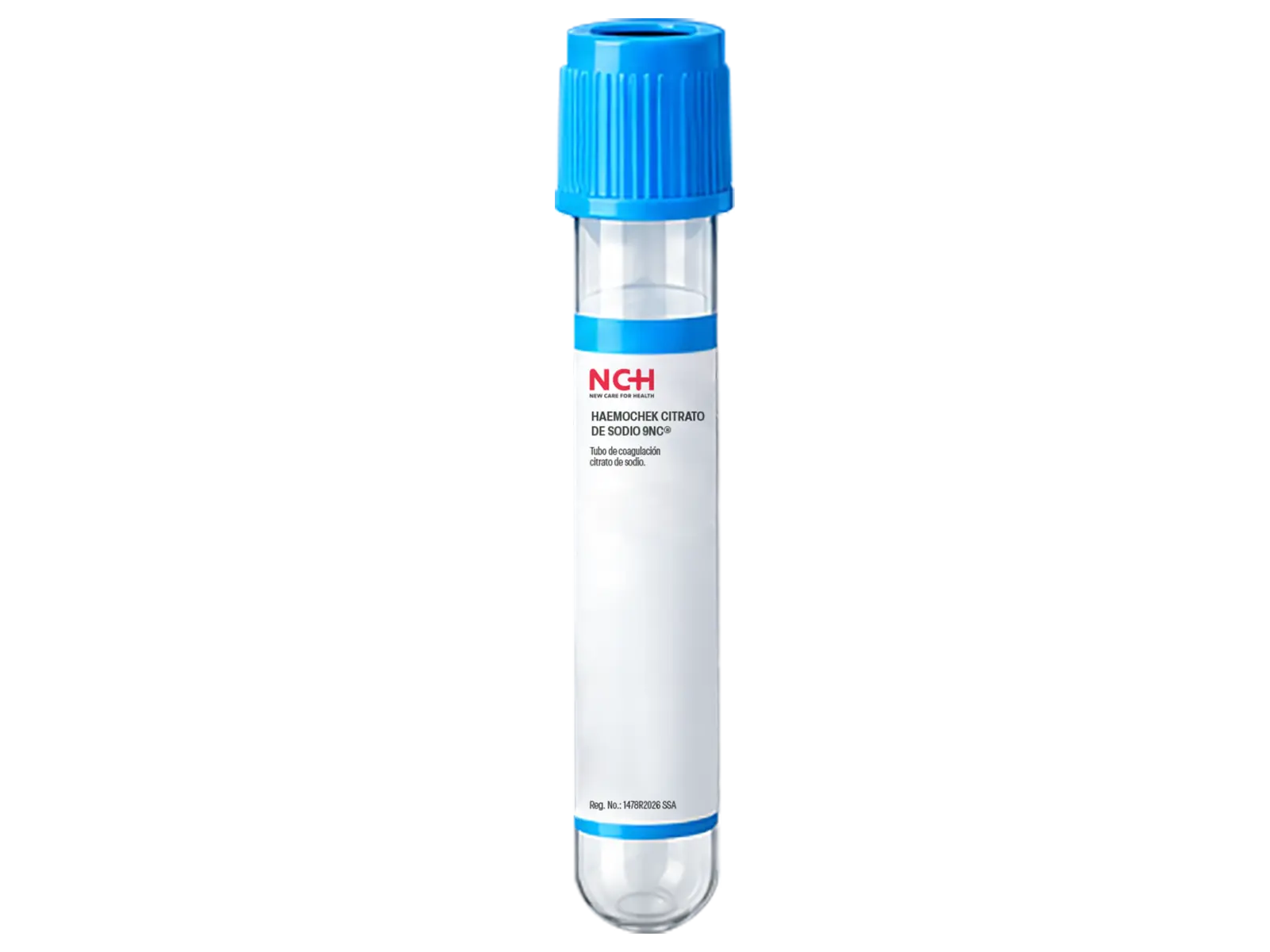 Empaque de NCH Haemochek Citrato de sodio 9NC (Citrato de sodio 9NC (3.2 %))