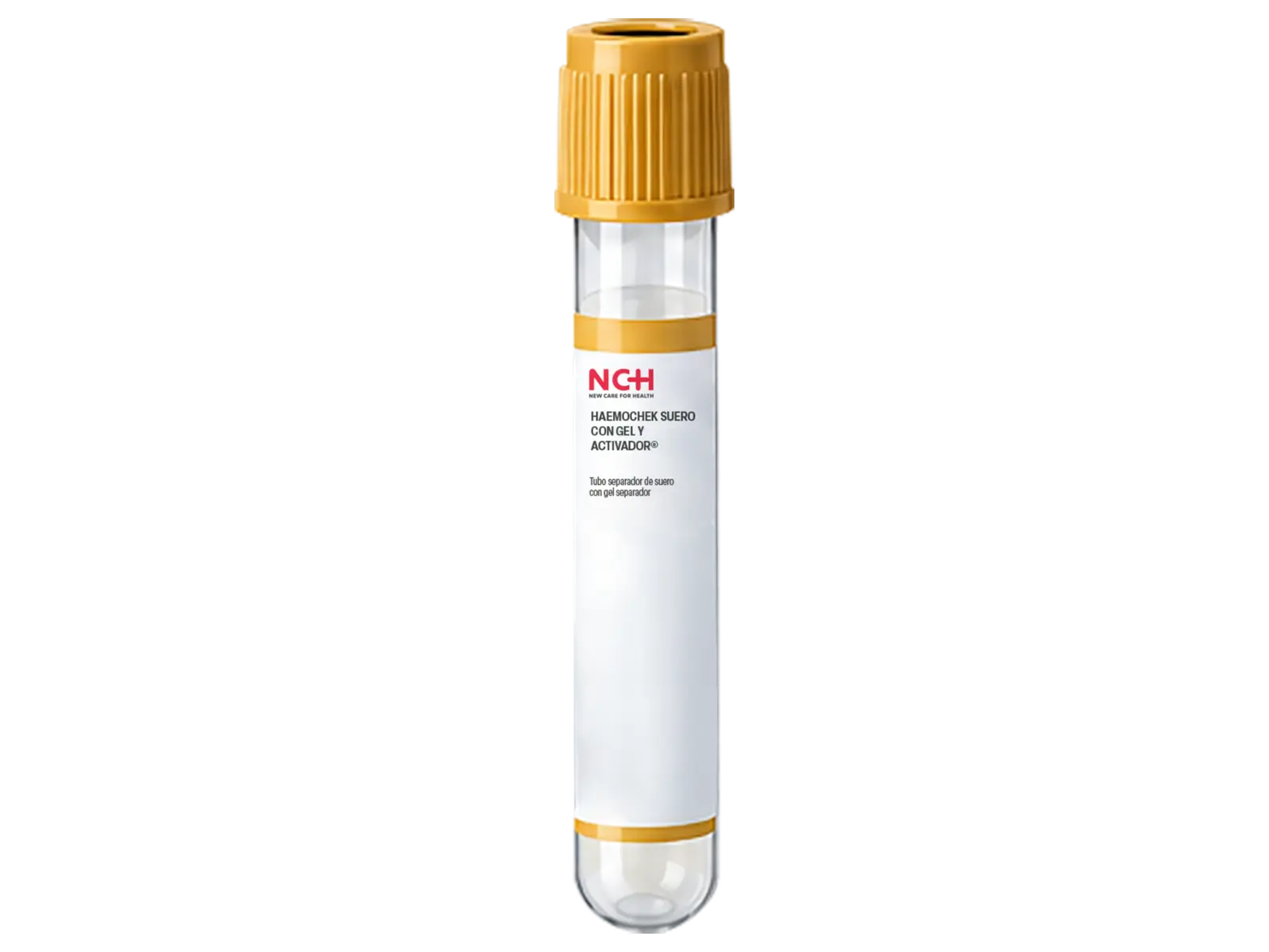 Empaque de NCH Haemochek Suero con gel y activador