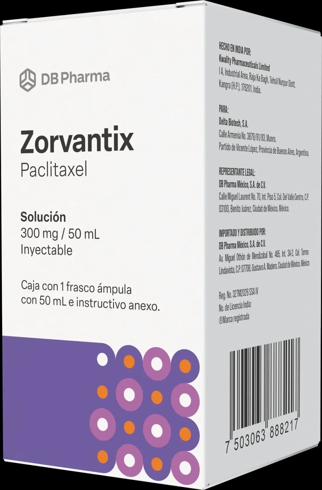 Empaque de Zorvantix